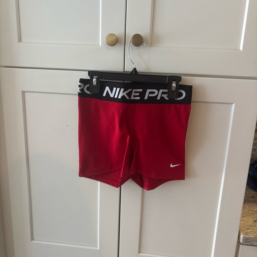 Nike Red Performance Shorts